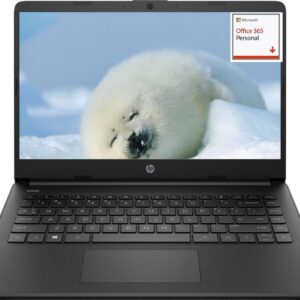 HP Ultralight 14-Inch Laptop, Intel Quad-Core N4000…