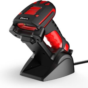 Alacrity Wireless Charging Barcode Scanner, 1D/2D Symbologie…