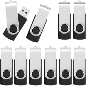 64GB USB 2.0 Flash Drive, 10 Pack, USB Flash Drive…