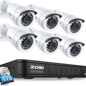 ZOSI 3K Lite Home Security Camera System with AI Human Vehic…