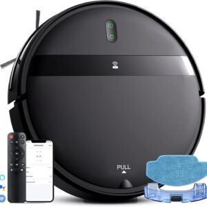 Robot vacuum and mop combination, App/Alexa with WiFi/Bluetooth, S…