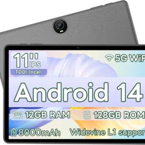 Android 14 Tablet, 11 Inch Tablets, Octa-Core, Tablet PC with…