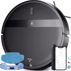 Robot Vacuum and Mop Combo, WiFi/App/Alexa, 2-in-1 Robot Vacuum…