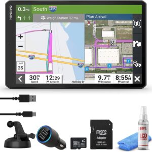 Garmin dēzl OTR610, custom monitor with large, easy-to-read 6″ screen…