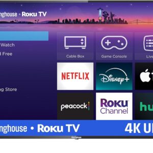 Westinghouse Roku TV – 50-Inch Smart TV, 4K UHD LED TV with…