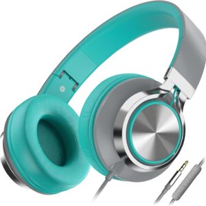 AILIHEN C8 Wired Headphones with Microphone and Volume Control…