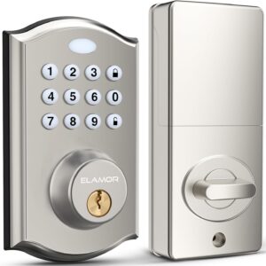 Keyless Entry Door Lock – Electronic Door Lock with Keypad,…