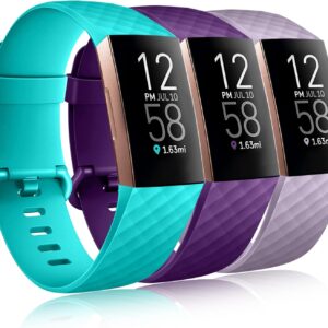 Wepro Bands Compatible with Fitbit Charge 4 Bands for Women…
