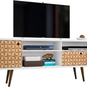 Manhattan Comfort Liberty Mid Century Modern TV Stand for…