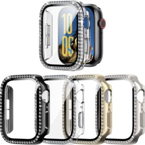 4 Pack Sparkly Case for Apple Watch Series 10 42mm,…