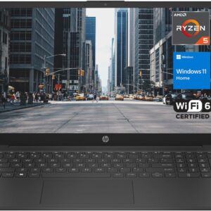 HP 2023, Newest Laptop, 15.6″ FHD Display, AMD Ryzen 5 7530U…