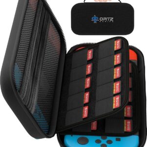 Ortz Carrying Case for Nintendo Switch [Stores 29 Games] Premium…