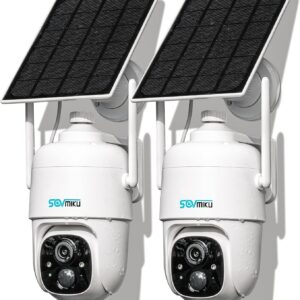 SOVMIKU 2CQ1 AI 2K Wireless Outdoor Solar Security Camera…