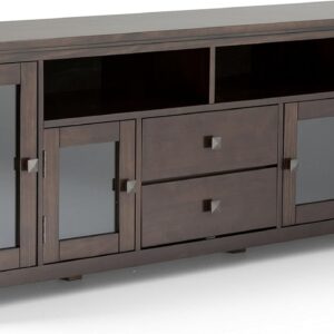 SIMPLIHOME Cosmopolitan SOLID WOOD 72 Inch Wide…