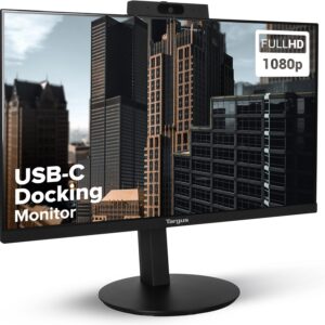 Targus 24-Inch USB-C Docking Computer Monitor with 100W PD, Adapter…