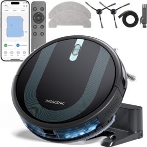 Proscenic 850T WiFi Robot Vacuum Cleaner and Mop with Gyroscopic Navigation…