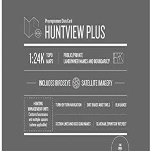 Garmin Huntview Plus, microSD Cards Preloaded with Hunting M…