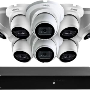 Lorex 4K 8MP Capacity for 16 cameras (wired or Fusion Wi-Fi) 4TB P…