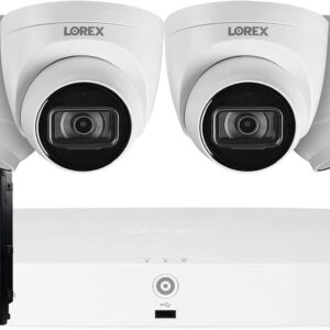 Lorex Fusion 4K Security Camera System with 2TB NVR – 8 Channel…