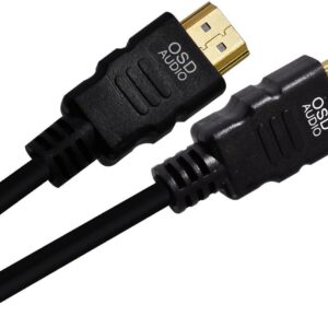 OSD Audio High Speed ​​HDMI Cable with Ethernet v1.4, 30 Feet