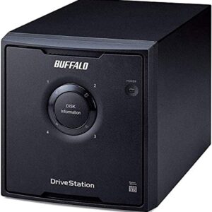 BUFFALO DriveStation Quad 4-Bay 24TB (4x6TB) TAA Desktop Extender…