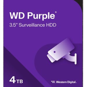 Western Digital WD Purple Surveillance 4TB Internal Hard Drive…