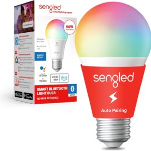 Sengled smart bulbs, Alexa/Bluetooth that change color…