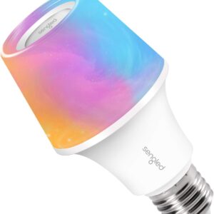 Sengled Solo RGBW Bluetooth Bulb Speaker Multicolor C…