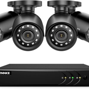 ANNKE 8 Channel Wired Outdoor Security Camera System with…