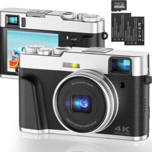 4K Digital Camera, Photography Autofocus 48MP YouTube Vloggi…