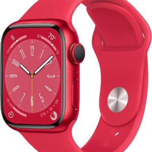 Apple Watch Series 8 [GPS, 41mm] – (Product) RED aluminum box…
