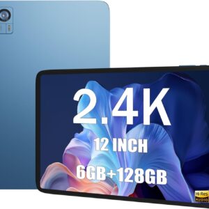Tablet 12 Inch 2K Android Tablets, Octa-Core+Large Screen…