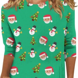 Cute Shirts for Women, Women's 3/4 Length Sleeve T-Shirts…