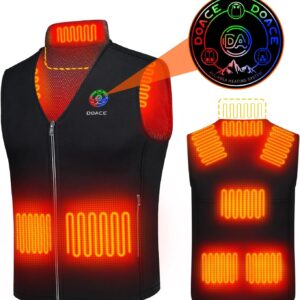 DOACE Heated Vest for Men and Women, Smart Heated Jacket, Battery…