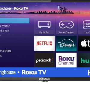 Westinghouse Roku TV – 24 Inch Smart TV, 720P HD LED TV with…