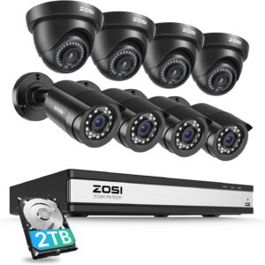 ZOSI 16CH 3K Lite Home Security Camera System,AI Human/Vehic…