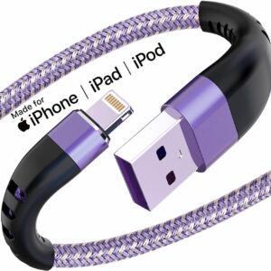 Essri for Phone Charger Cable, 2 Pack 6ft USB to Lighting Cable…