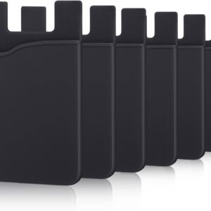 6 Pack Cell Phone Card Pockets for the Back…