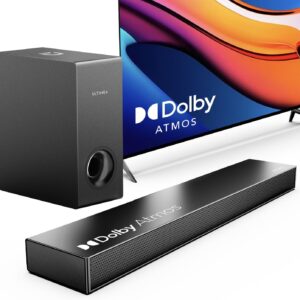ULTIMEA sound bar for Smart TV with Dolby Atmos, maximum power of 190 W…