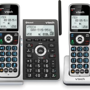 VTech VS306-2 DECT 6.0 2-Handset Cordless Home Phone with B…