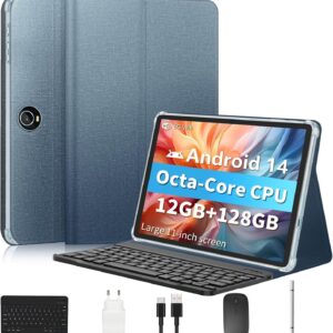 Android 14 Tablet, 11 Inch Octa-Core Tablets, Tablet PC with…