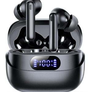 Wireless Headphones, Bluetooth 5.3 Headphones with 42 Hour Playtime,…