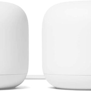 2-Pack Google Nest WiFi Router (2nd Gen) 4×4 AC2200 M…