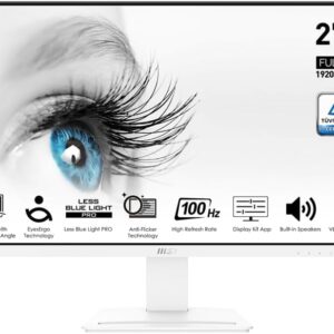 MSI Pro MP273AW, 27″ Monitor, 1920 x 1080 (FHD), IPS, 100Hz,…