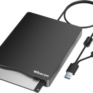 Floppy Drive Reader, 3.5 Inch External Floppy Drive with…