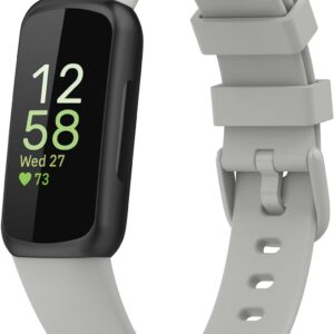 Compatible with Fitbit Inspire 3 Bands for Women and Men, Soft S…