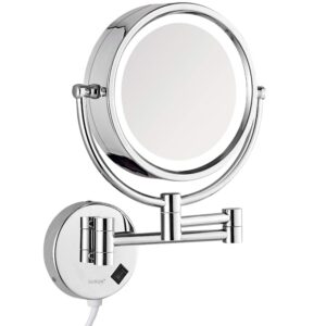 GURUN 8.5 Inch LED Lighted Magnifying Makeup Mirror with…