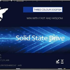 Dogfish M.2 SSD 512GB 3D NAND TLC SATA III 6 Gb/s, M.2 (2260…