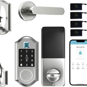 Smart Entry Door Locks, Keyless Entry Door Lock with…