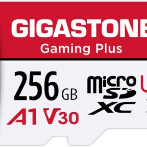 GIGASTONE Micro SD Card 256GB, Gaming Plus, MicroSDXC Memory…